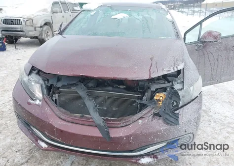 2013 Honda Civic Lx from USA, damaged, VIN 19XFB2F52DE282304